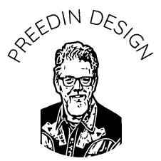 Preedin Design stamp